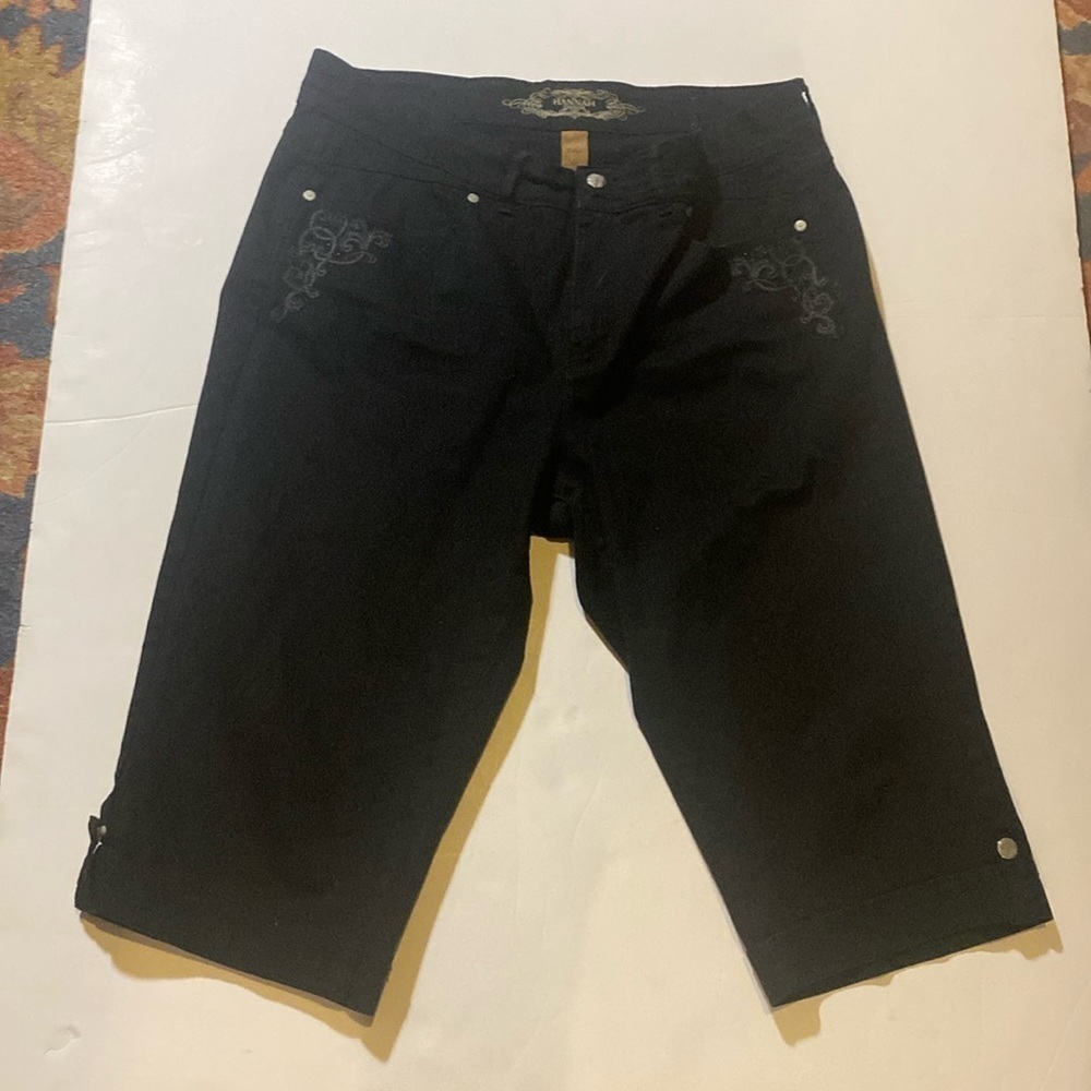 Hannah Denim Cropped‎ Denim Jeans.